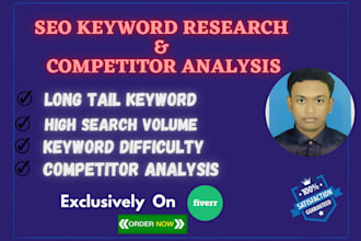 do keyword research and competitor analysis
