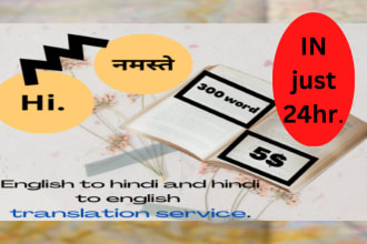 translate and localize hindi to english nd eng to hindi