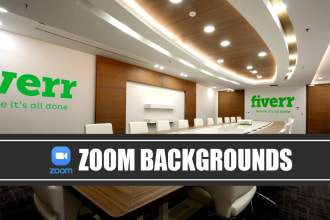 design a personalized zoom virtual meeting background