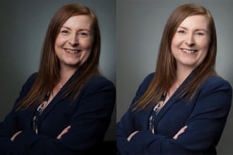 do high end beauty retouching, portrait photo editing