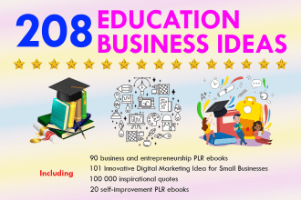 give 208 education business ideas