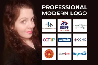 design unique and modern business logo and stationery
