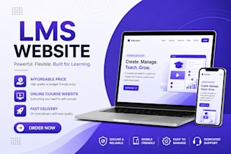 do wordpress lms website, tutor lms, online course website, kindergarten website