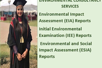 provide consultancy services in environmental impact assesment reports