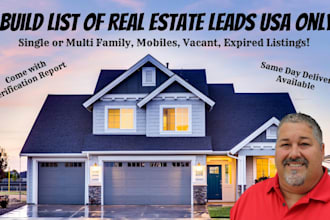 build lists of real estate leads USA