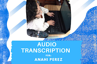 make transcriptions in spanish of audios or videos