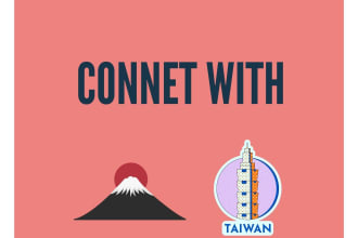 be your dedicated virtual assistant for all administrative needs,based in taiwan