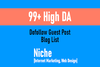 build unique backlinks with a high DR of 90