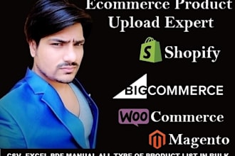do manually wix, shopify product listing to shopify store