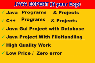 do java web, java gui, java database, java console, java spring, java springboot
