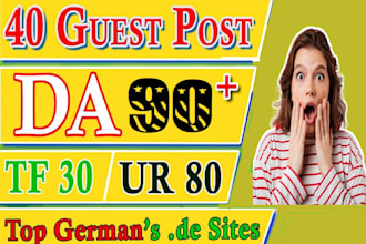 build high authority backlinks through high da german or USA guest posts