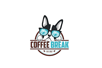 create the brand logo for coffeebreakfm