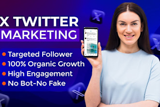 do x twitter marketing and promotion for fast organic growth
