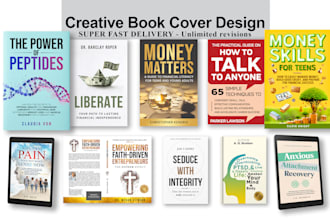 design a professional ebook cover, book layout for amazon KDP and print