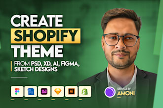 create a shopify theme from your design