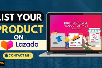 list your products on lazada