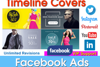 design social media cover and header