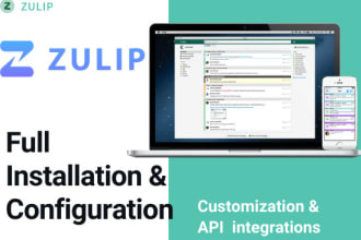 install and configure zulip on your server