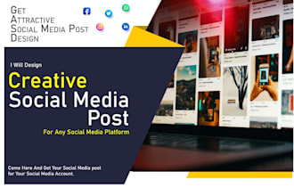 create social media post design