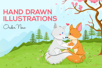 design children book illustration for amazon kindle