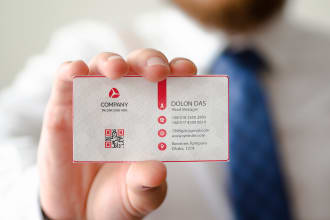 design unique professional business card 4