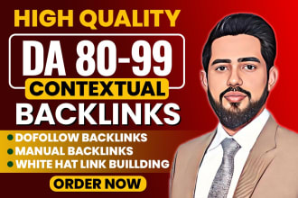 create high authority contextual SEO dofollow backlinks