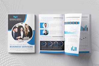 design promotional brochure or pdf brochure for marketing