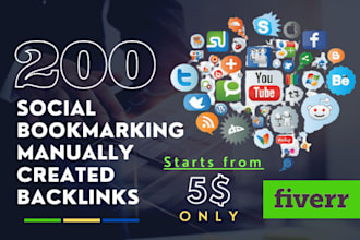 create social bookmarking offline backlinks