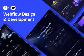 develop webflow website design and convert figma to webflow