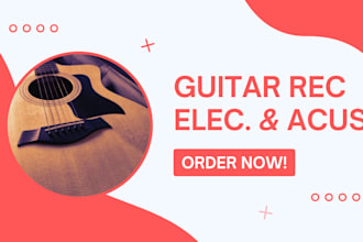 play guitar for your trap or reggaeton song