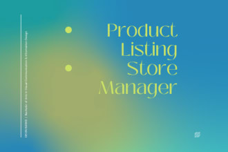 be your shopify virtual assistant for product listings and store manager