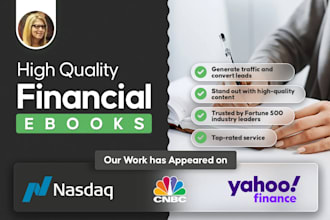 ghostwrite a finance ebook or SEO lead magnet
