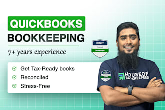 do bookkeeping in quickbooks online