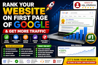rank your website on first page of google