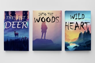 do professional book cover design in 24 hours