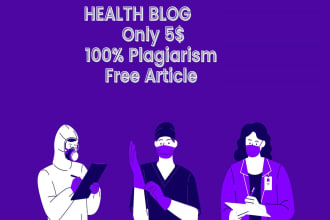 give you a guest post on a health magazine