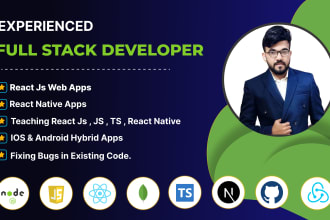 teach or fix bug in react , react native,  node typescript , javascript