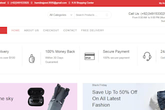 do responsive wordpress website design, ecommerce website