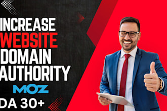 increase moz domain authority 30 plus da 35 moz spam free