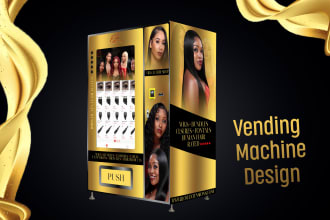do any vending machine wrap design