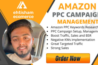 setup manage and optimize amazon ppc campaigns sponsored ads