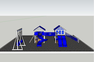 3d stadium, basketball, table tennis, soccer, baseball, play area, futsal court
