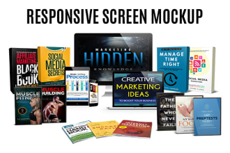 do responsive screen mockup