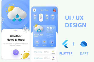 create UI UX for your flutter application