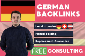 do german backlinks for deutsche SEO with guarantee