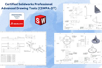 make 2d cad drawings, engineering drawings using solidworks