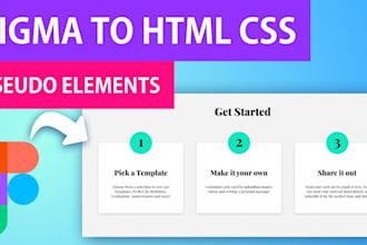 do responsive design from figma or PSD