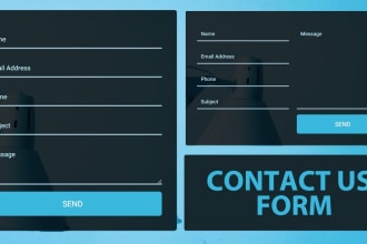 create contact form on wordpress website