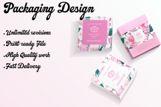 do custom box packaging design for your amazon product