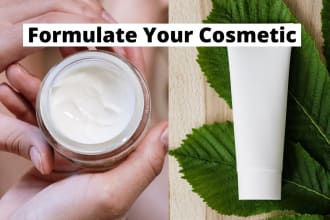 formulate cosmetic products for you